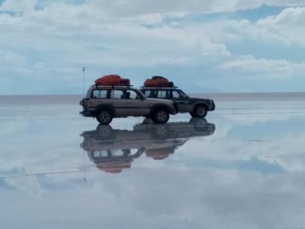 4WD i saltørken