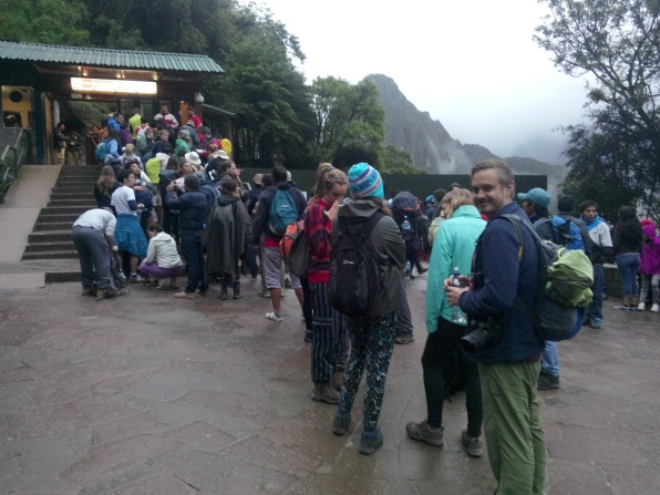 Inngangsområdet til Machu Picchu