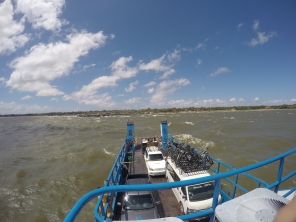 Vind og bølger på Nicaraguasjøen