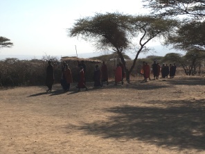 Masaienes velkomstdans